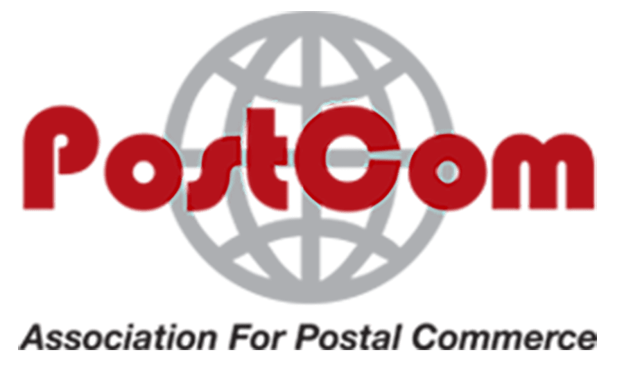 PostCom logotype.